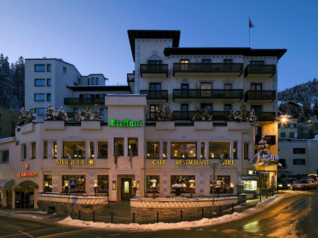 Hotel Steffani St Moritz Exterior foto